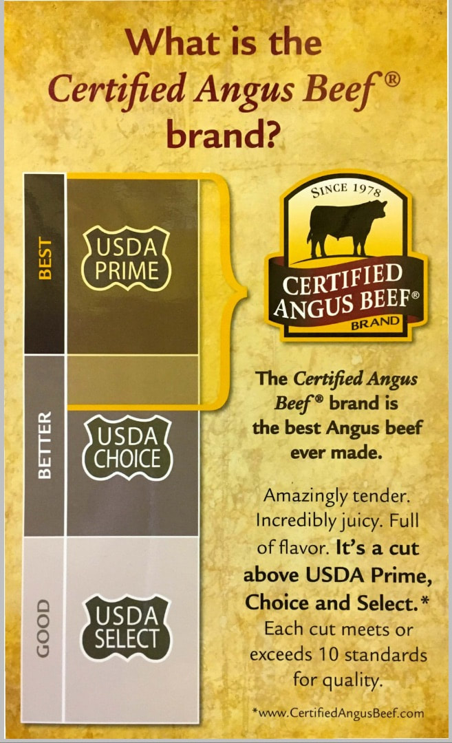 Certified Angus Beef B's Meat Market & Backyard B'stro of LaGrange